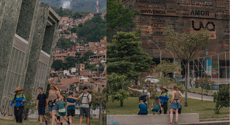 Visita à cidade de Medellín e à Comuna Treze