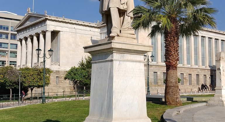 The Wheel Chair Statues Tour of Athens Greece &mdash; #6