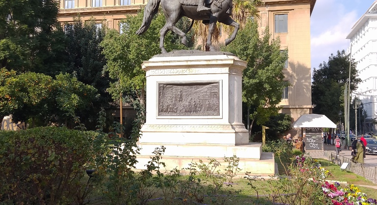 The Wheel Chair Statues Tour of Athens Greece &mdash; #7