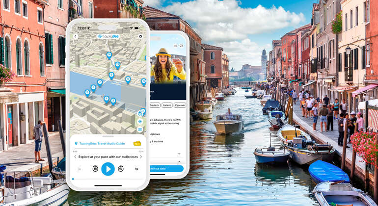 Audio Guide App : Venise, Murano et Burano Fournie par TouringBee