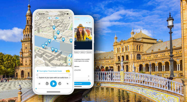 Self-Guide Audio App: Sevilla Stadtrundfahrt Bereitgestellt von TouringBee