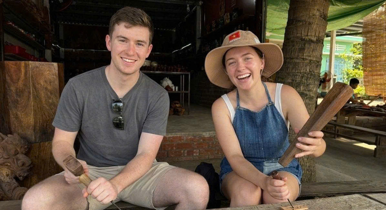 Excursão gratuita a Hoi An: Pedale pelo campo, conheça os habitantes locais e faça arte artesanal Vietname &mdash; #8
