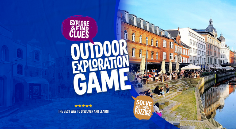 Desaparecido en Aarhus: Juego de exploración autoguiado