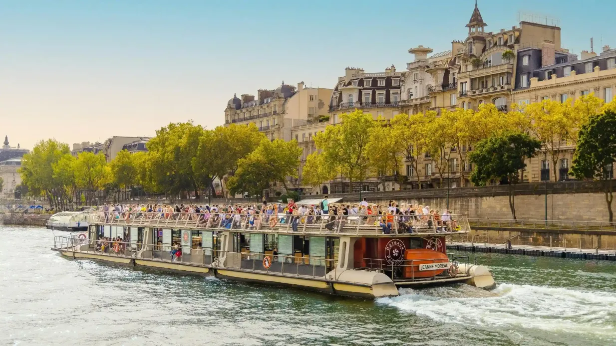 Rio Sena: Passeio de barco Bateaux Parisiens