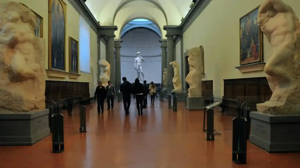 Galleria dell'Accademia: Begleiteter Eintritt Bereitgestellt von Accademia Gallery: Hosted Entry Ticket