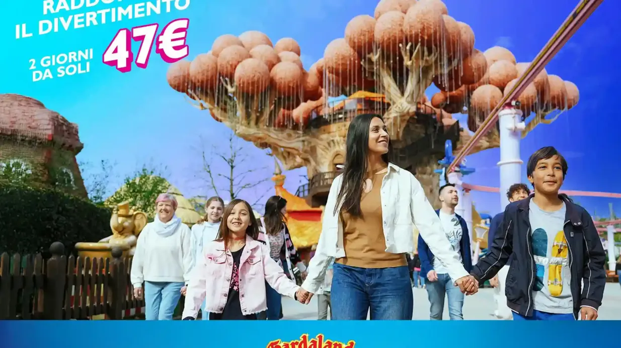 Parc d'attractions Gardaland : Billet avec accès rapide Fournie par Gardaland