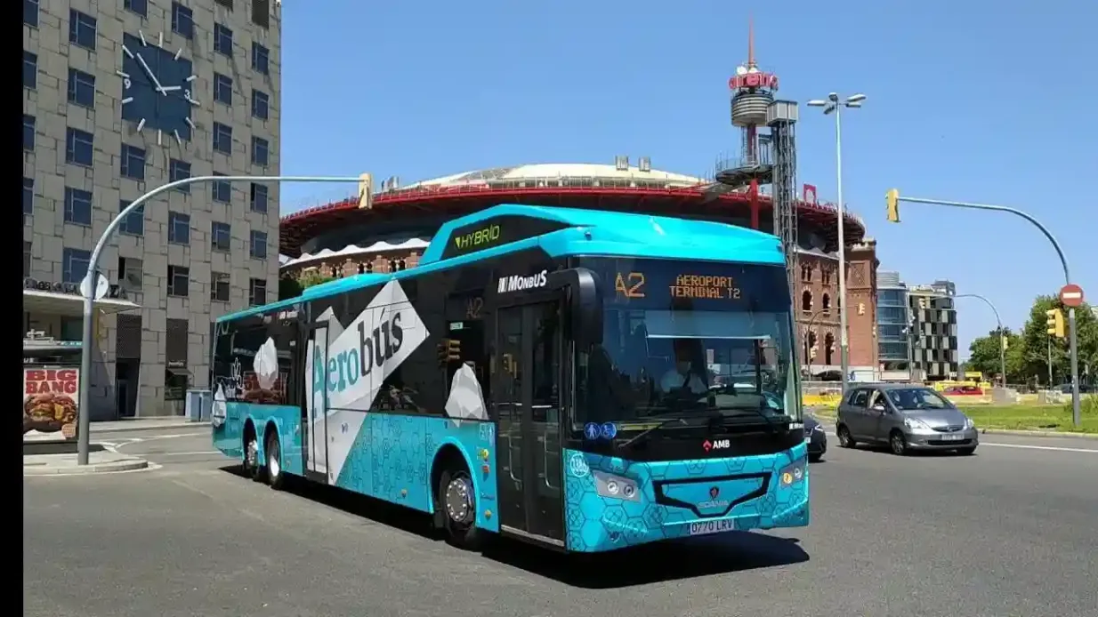 Aerobús Barcelona: Transfer Between Airport & City Center Provided by Distribusion Technologies GmbH (EUR)