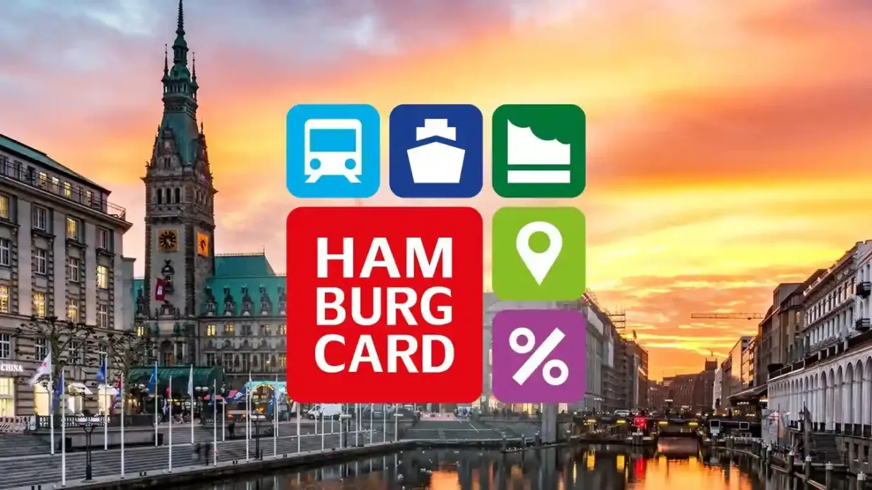 Hamburg CARD: Trasporto pubblico + trasferimento dall'aeroporto Fornito da Hamburg Tourismus GmbH