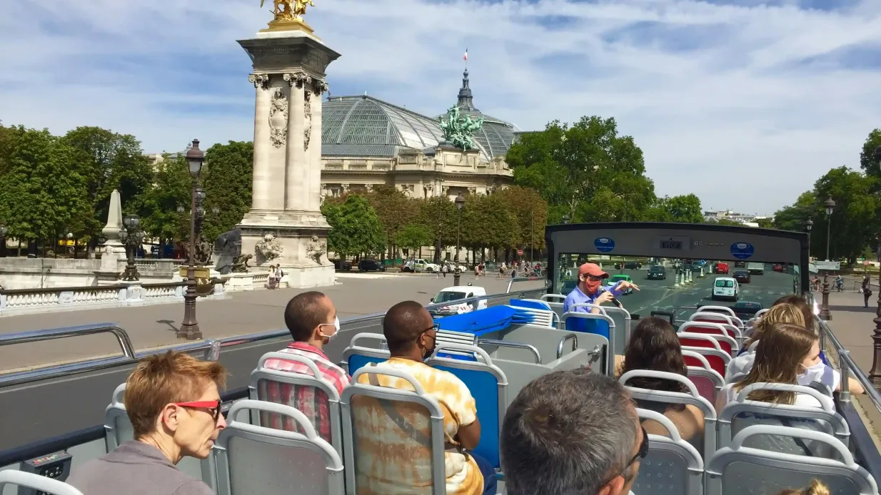 Tootbus Paris: autocarro ecológico hop-on hop-off Organizado por Tootbus France
