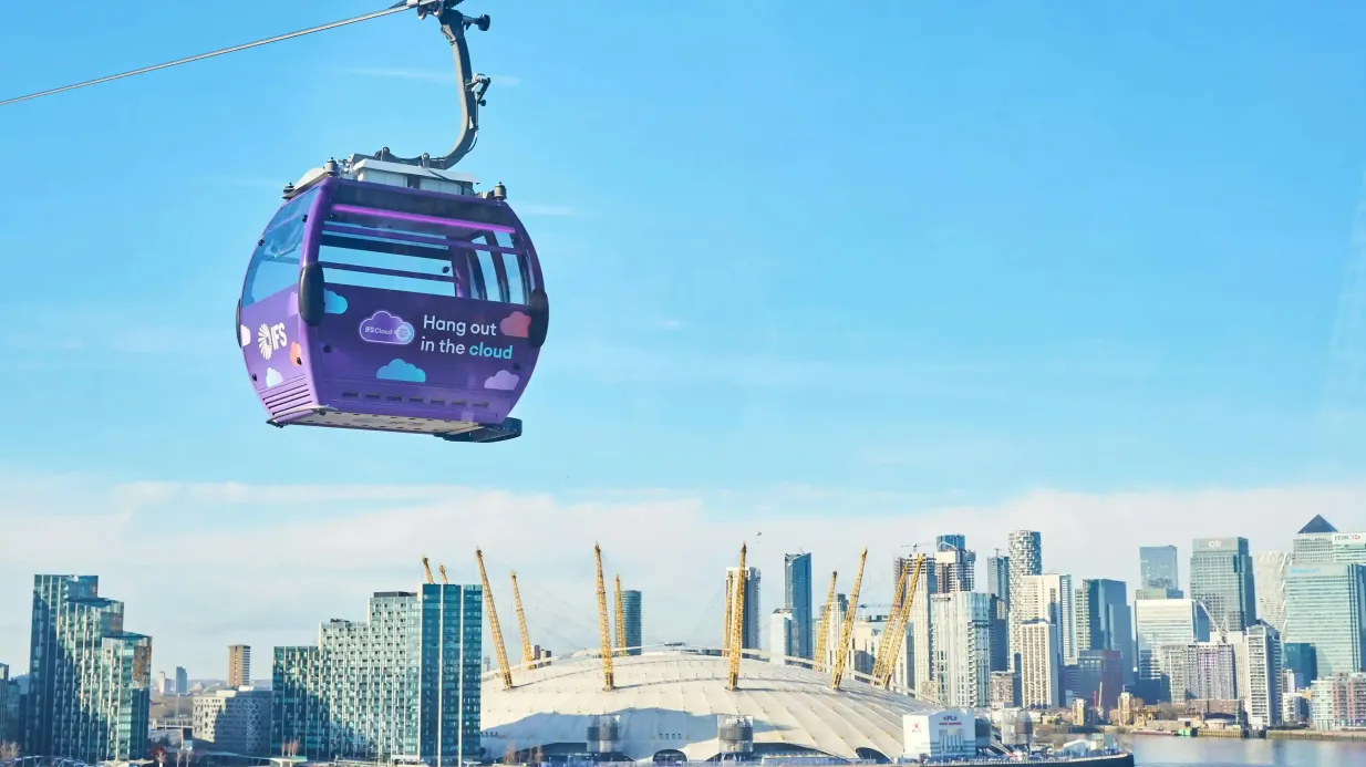 London Cable Car: Roundtrip Ticket Provided by Transport Trading Ltd