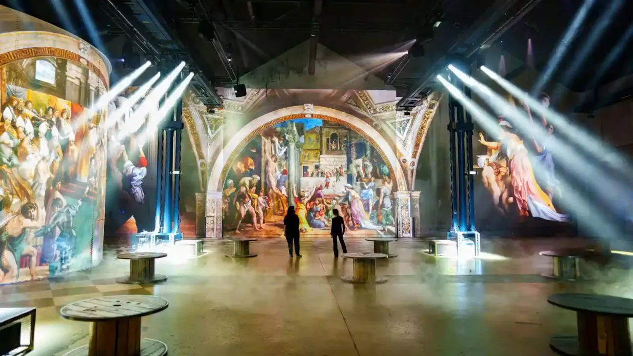 Atelier des Lumières: Renaissance Exposição