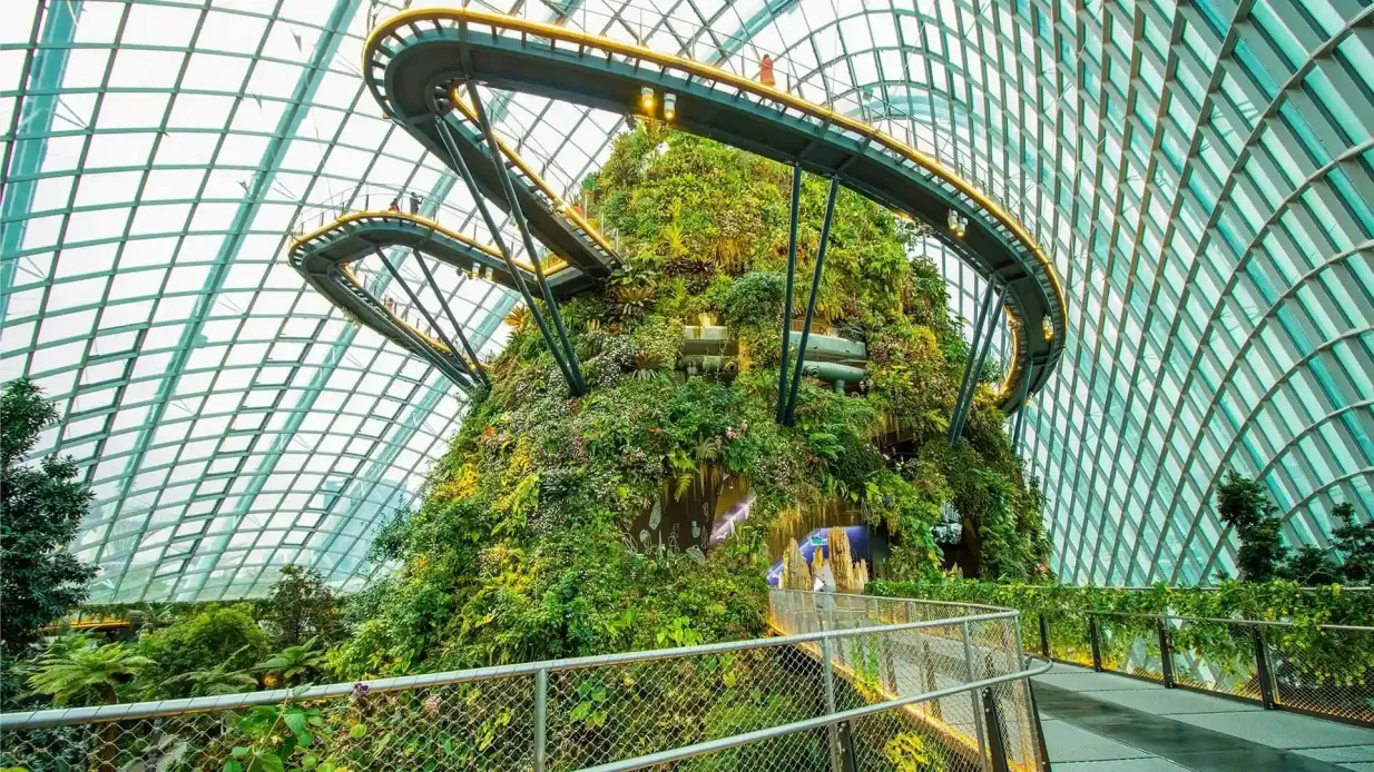 Gardens by the Bay: Flower Dome & Cloud Forest Entry Ticket Provided by Tiqets International B.V.