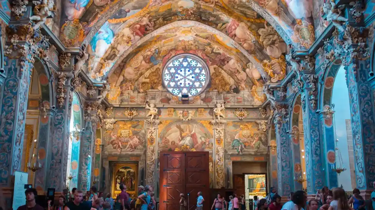 Kirche von San Nicolás Valencia: Das Licht des Heiligen Nikolaus