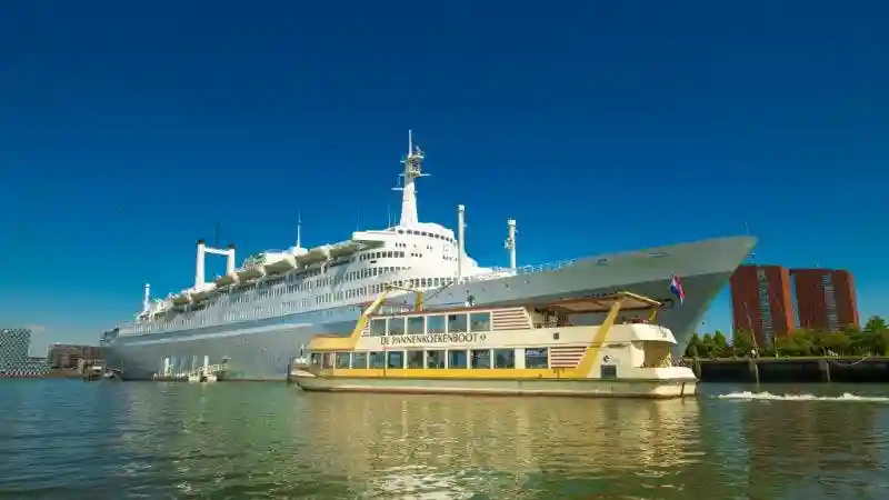 Crucero con tortitas por Róterdam