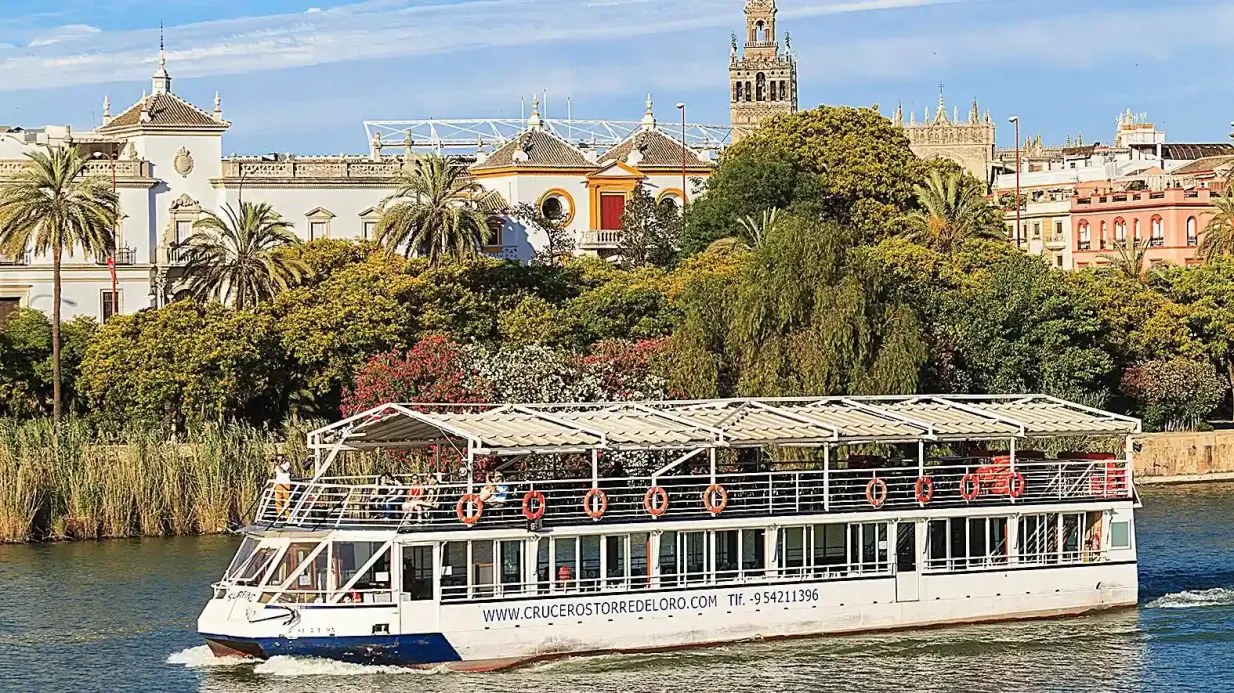 Sevilla: Crucero turístico desde Torre Del Oro Operado por CRUCEROS TORRE DEL ORO S.L.