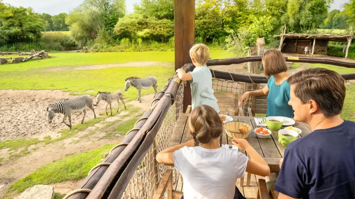 Zoo di Lipsia + Carta di viaggio "Lipsia (Zona 110) Fornito da Zoo Leipzig