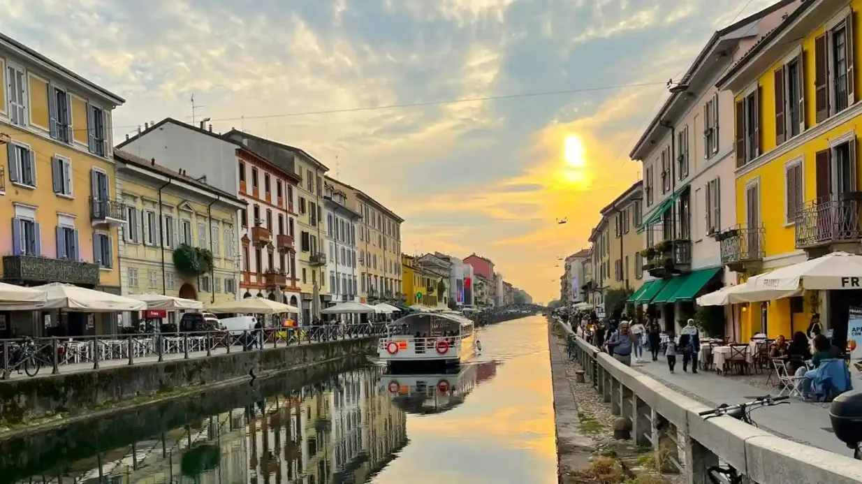 Milan : Visite en bateau de Navigli et Darsena