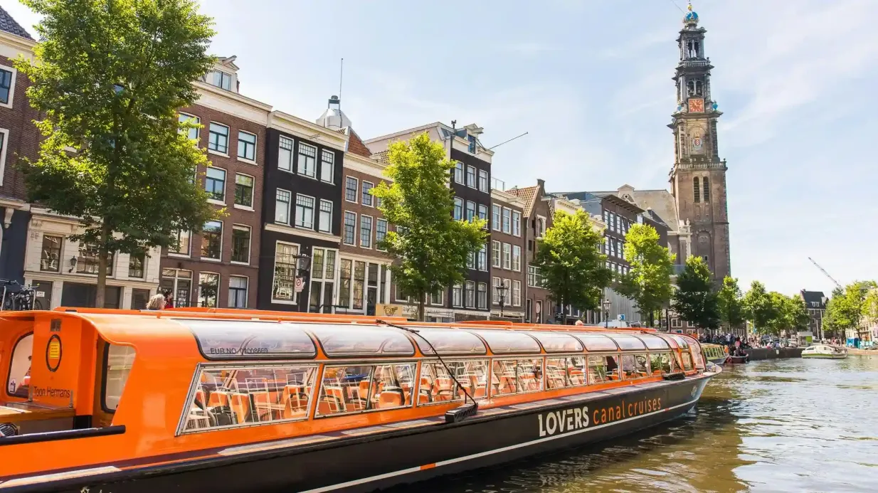 Ámsterdam: Paseo en barco Lovers por los canales desde el Rijksmuseum