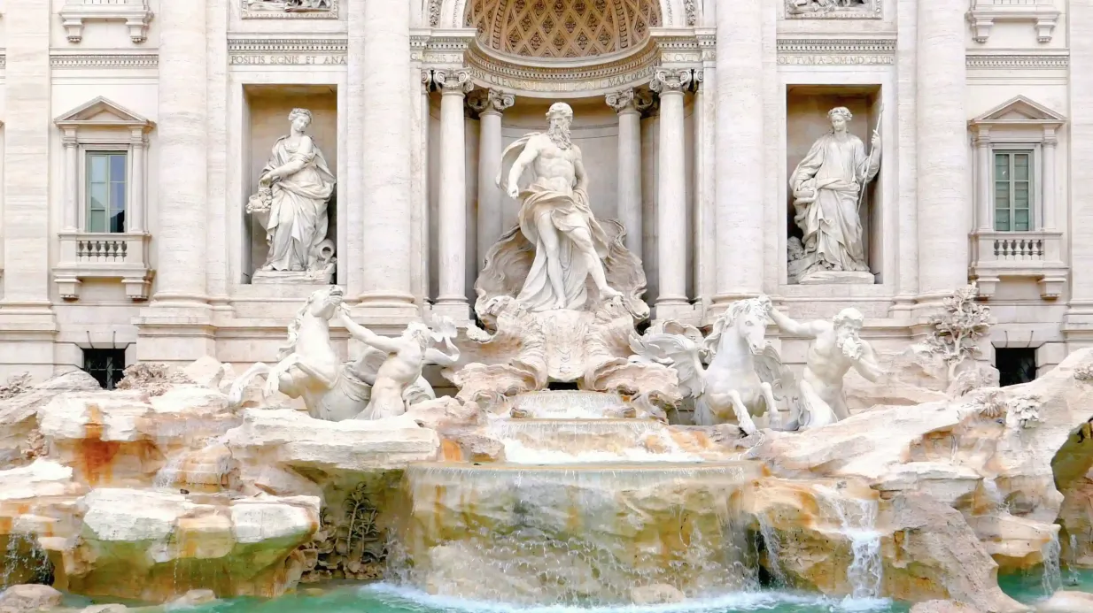 Trevi-Brunnen Rom: 40-minütige unterirdische Domus Tour mit Guide