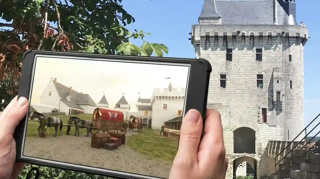 Royal Fortress of Chinon: Entry Ticket + AR Tablet Provided by Tiqets International B.V.