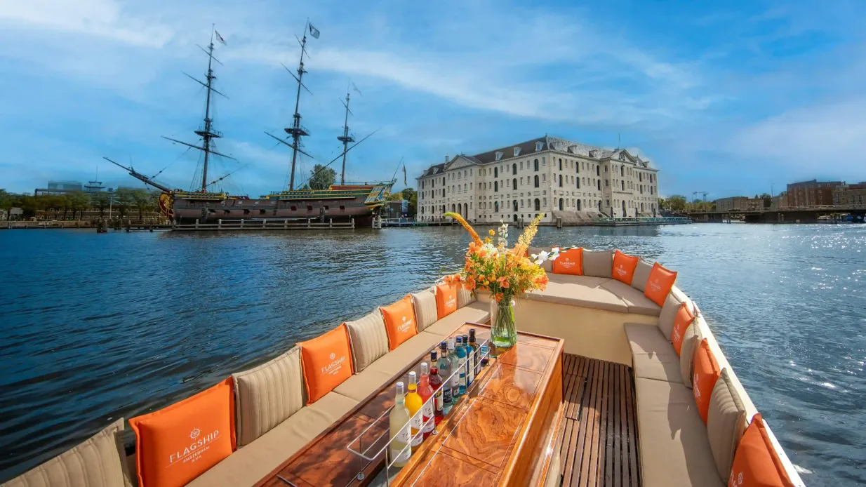 Amesterdão: Flagship Passeio de barco pelo canal