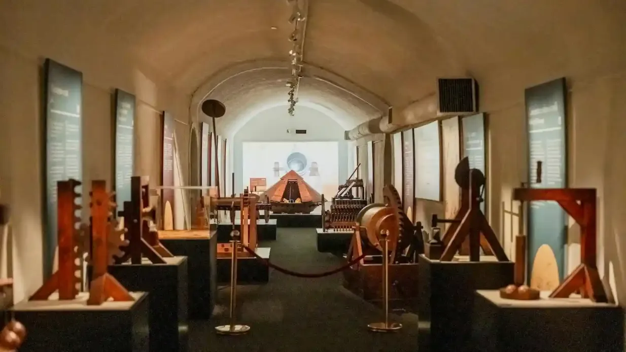 Museu Leonardo da Vinci: bilhete de entrada Organizado por Leonardo da Vinci Museum Piazza del Popolo