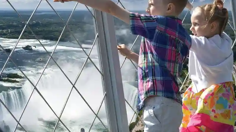 Cascate del Niagara: Ponte di osservazione della Skylon Tower Fornito da Skylon Tower