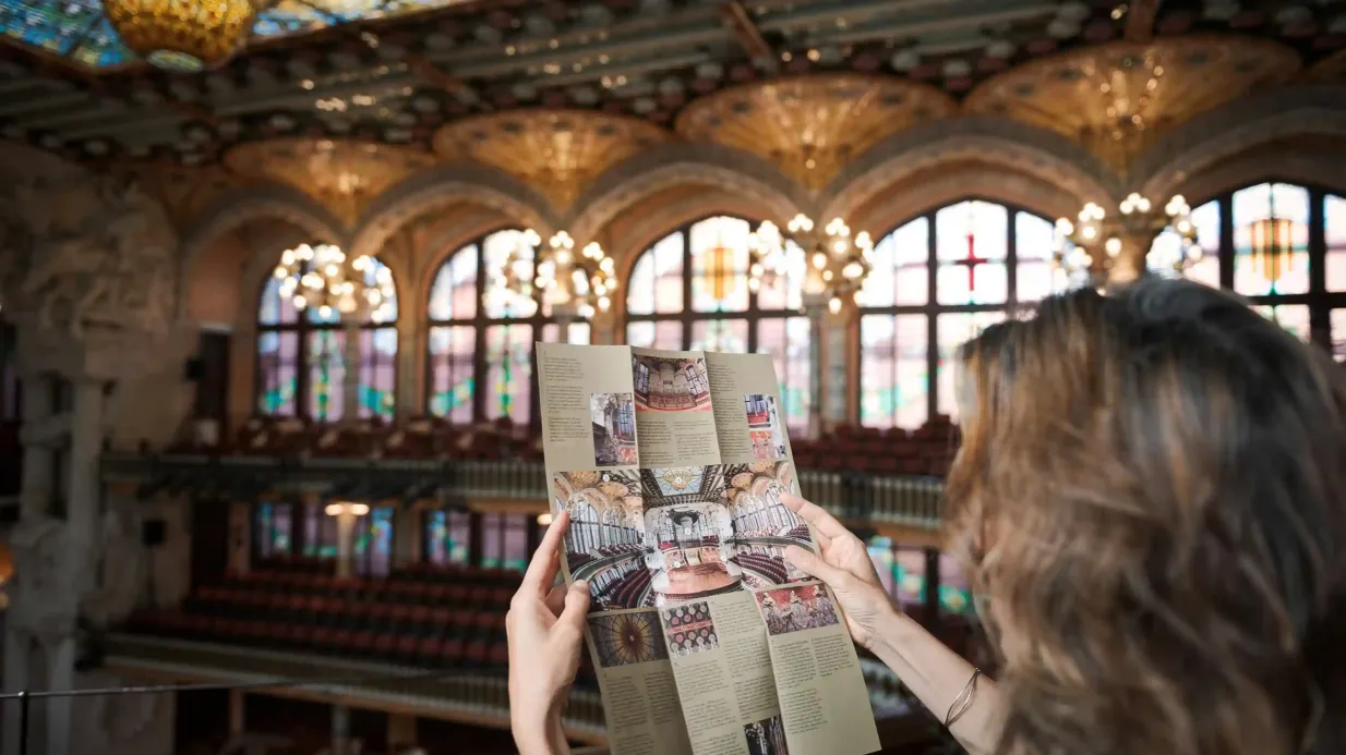 Palau de la Música Catalana & Recinte Modernista de Sant Pau : Billet d'entrée Fournie par Fundació Orfeó Català - Palau de la Música