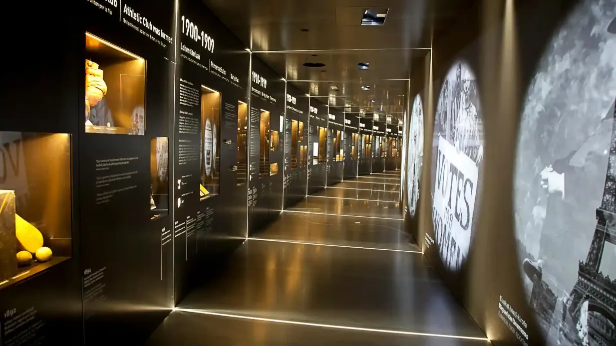 Musée et visite de l'Athletic Club avec audioguide