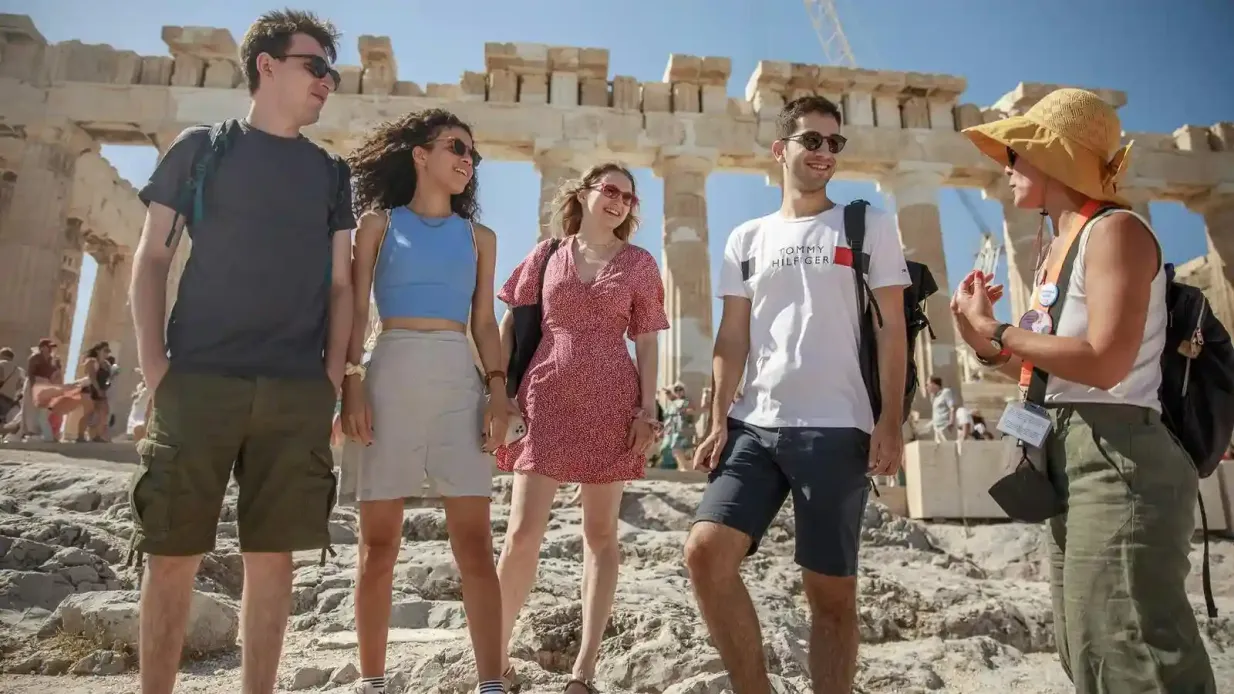 Acropoli di Atene: Biglietto salta-coda + Tour guidato