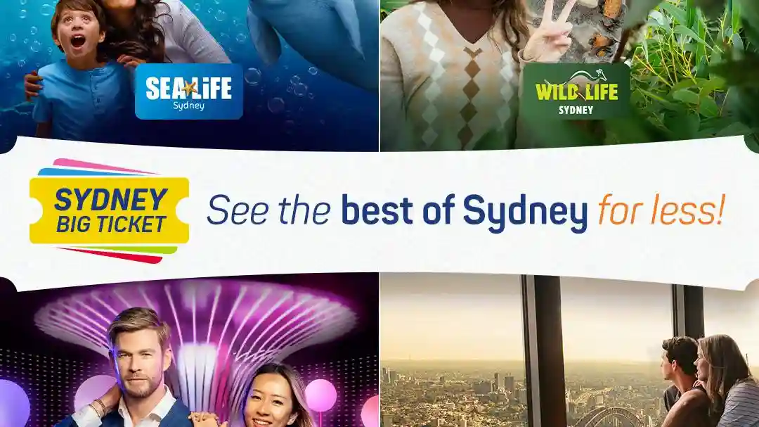 Sydney: Passe para várias atrações com 2, 3 ou 4 atrações