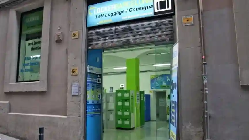 Taquilla Barcelona: Servicio de consigna