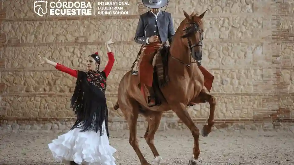 Reitsportschau 'Leidenschaft und Geist des andalusischen Pferdes' Bereitgestellt von Cordoba Ecuestre