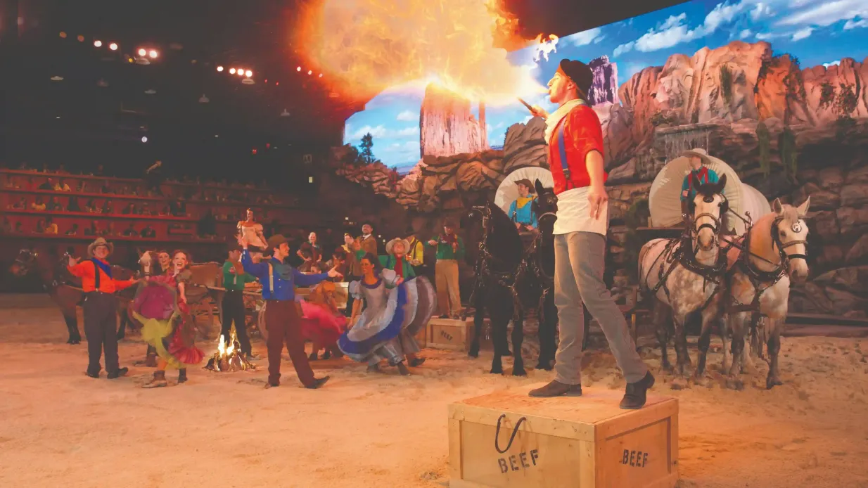 Cena-espectáculo Dolly Parton's Stampede: Entrada Operado por World Choice Investments, LLC (Stampede Pigeon Forge)