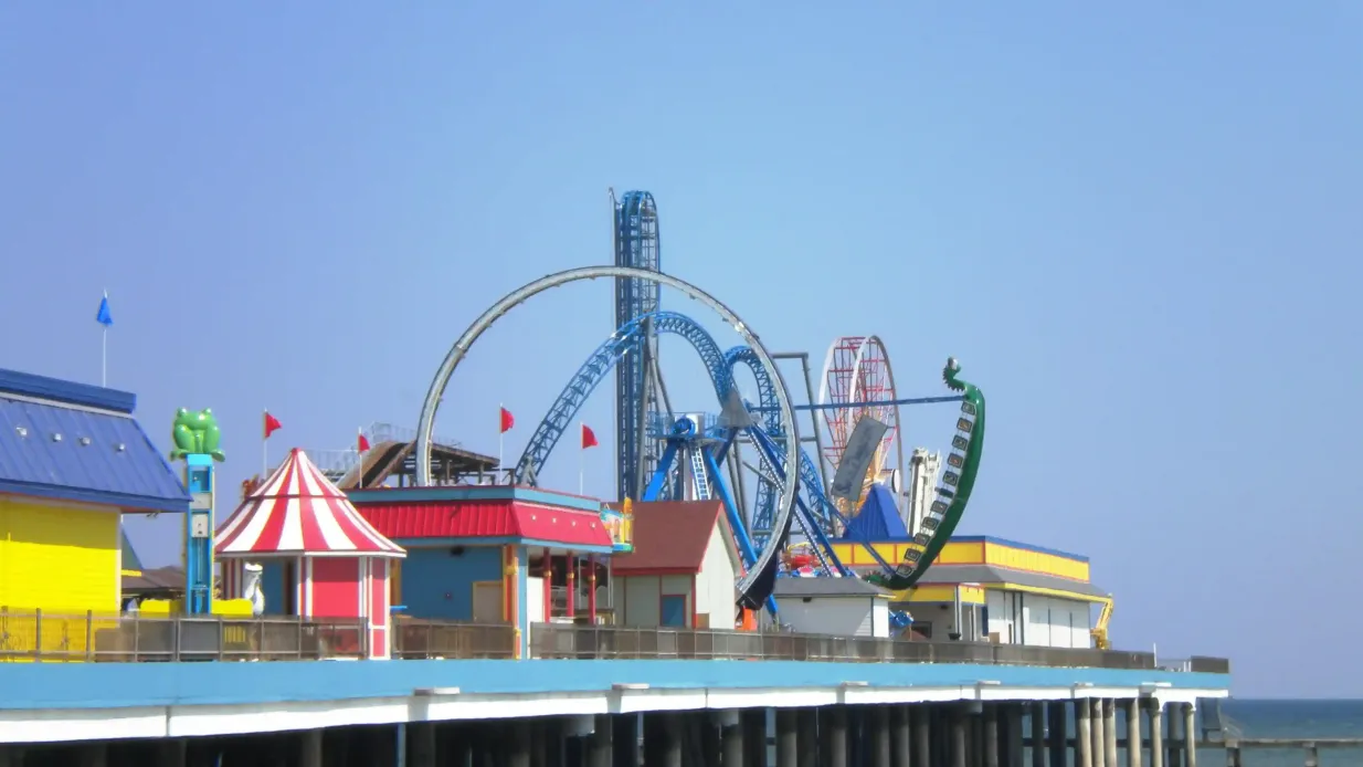 Galveston Island Historic Pleasure Pier: All Day Ride Pass Provided by Tiqets International B.V.