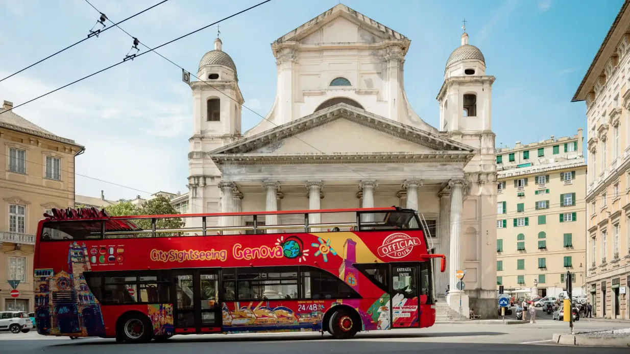 City Sightseeing Genoa: Hop-on Hop-off Bus Tour