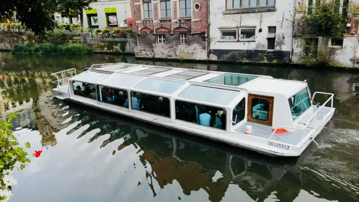 Guided Boat Tour through Historical Ghent Provided by Gent-Watertoerist