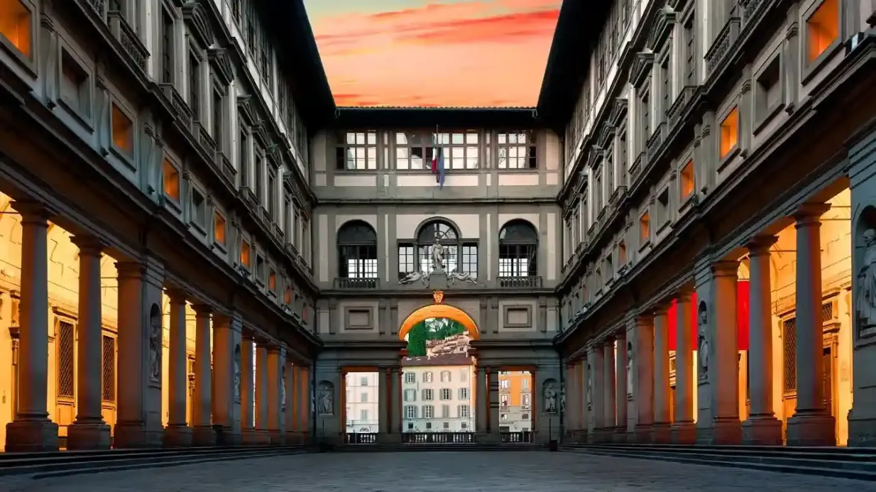 Galería Uffizi: Tour guiado Operado por Tiqets (Multisource)
