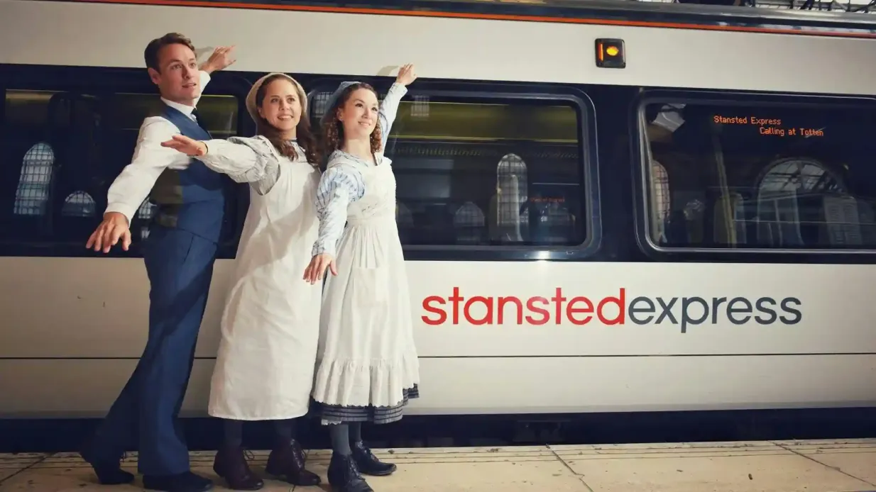 Londra: Treno da/per l'aeroporto di Londra Stansted e Stratford