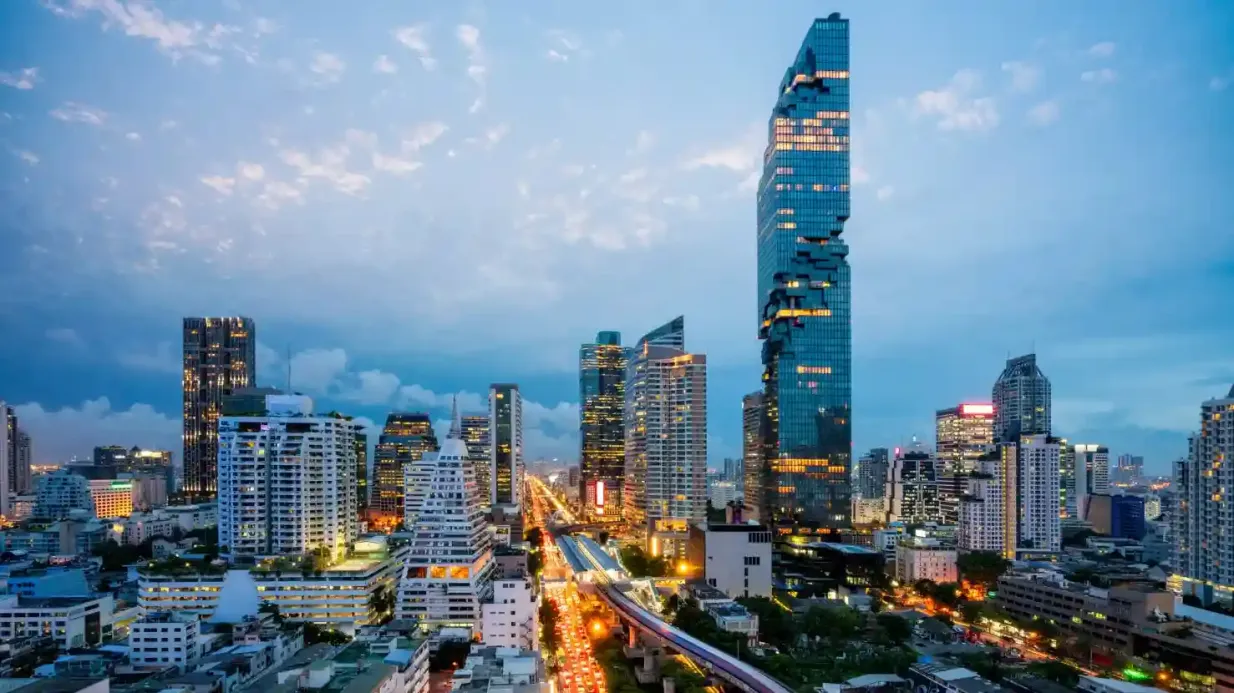 Mahanakhon SkyWalk Observation Deck Provided by Mahanakhon SkyWalk