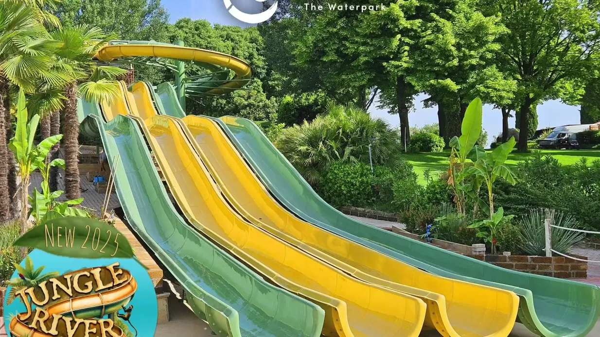 Parco Cavour: El parque acuático Open Date Ticket Operado por Cavour S.R.L.