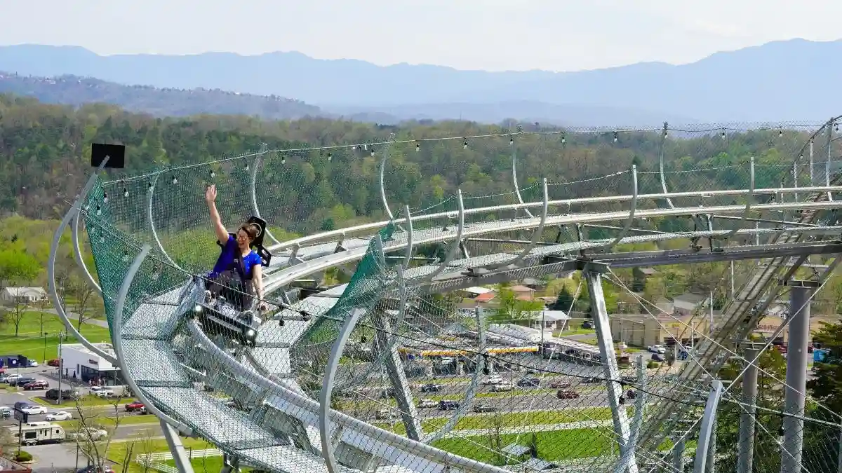 The Wild Stallion Mountain Coaster at Skyland Ranch Provided by Skyland Ranch LLC
