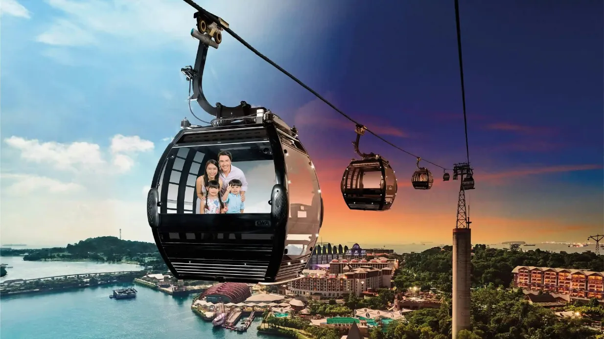 Singapore: Cable Car SkyPass (Roundtrip)