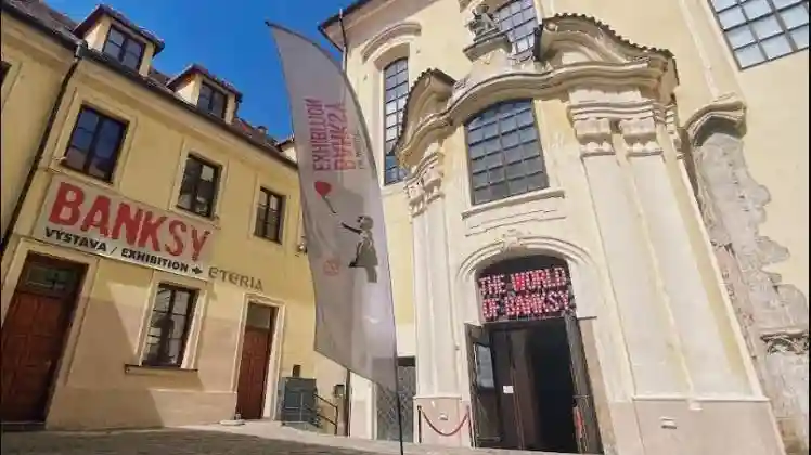 Praga: World of Banksy Museo Fornito da Bansky exhibition, Global Events & Management sro