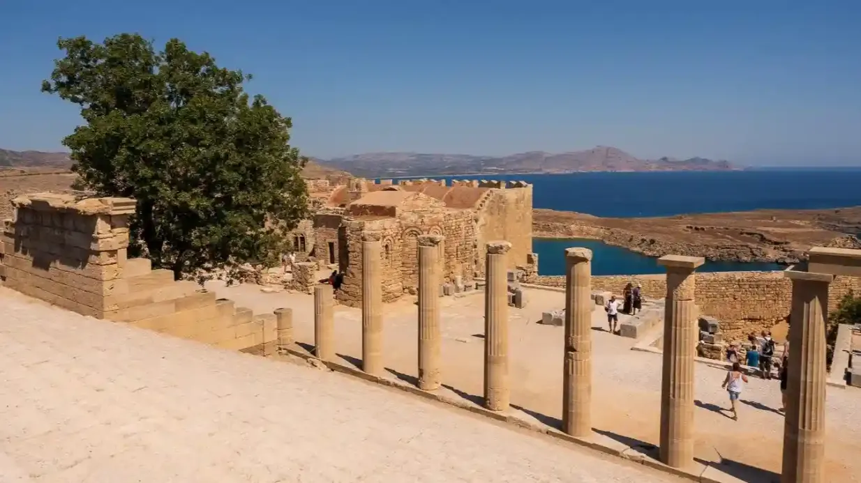 Acropolis of Lindos: Entry Ticket + Digital Hellenic Heritage Guide Provided by Key Tours S.A