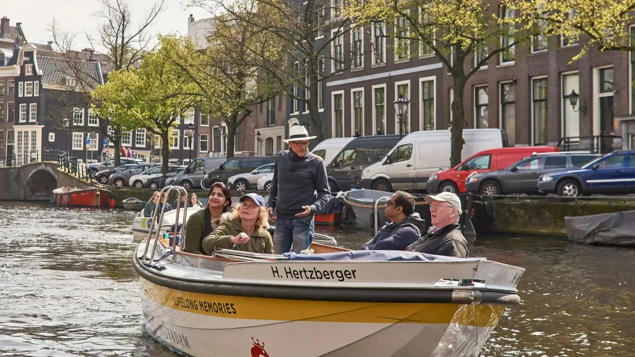 Ámsterdam: Tour en barco descubierto
