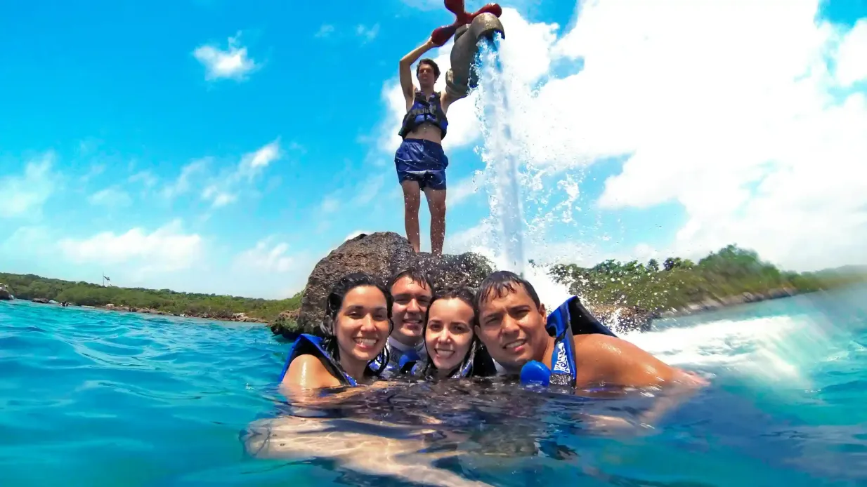 Delphinus Xel-Há: Fast Track Ticket + Hotel Pickup + Swim with Dolphins Provided by OPERADORA XUNA SA DE CV