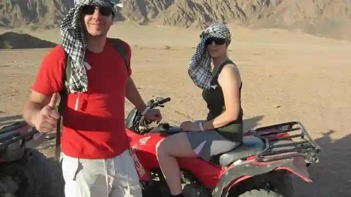 Hurghada: Quad Bike Safari & Camel Ride + BBQ Dinner with Bedouin