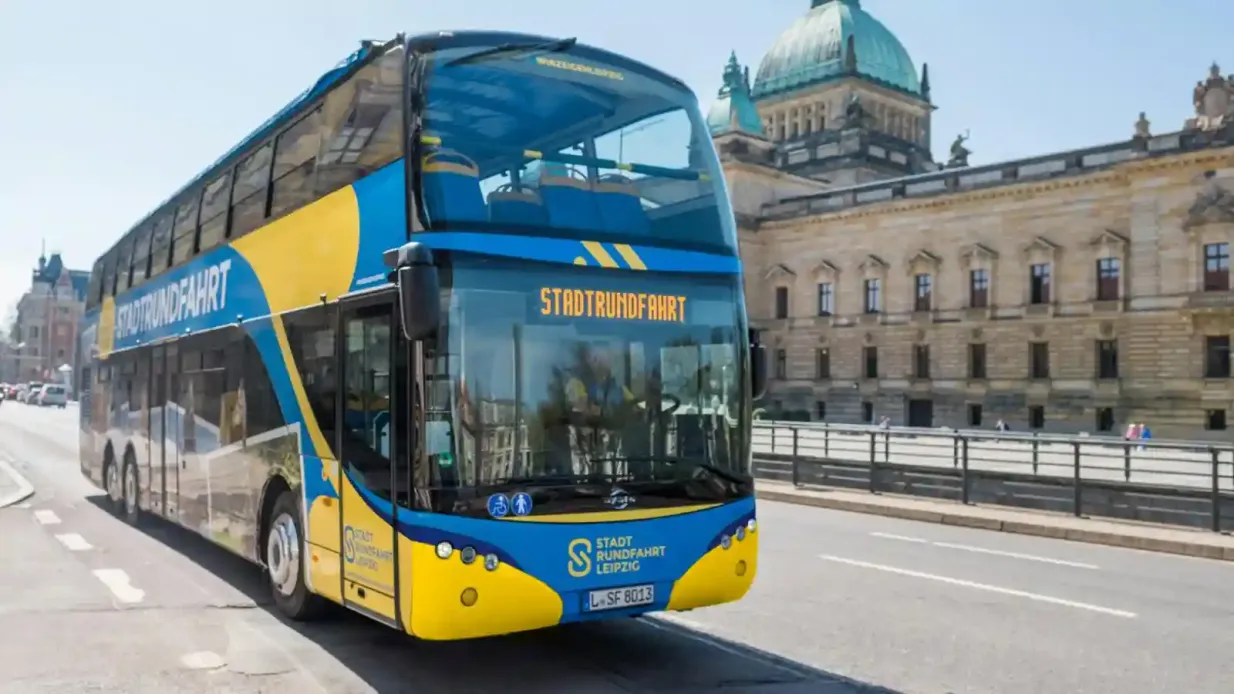 Bus Hop-on Hop-off Lipsia 1 giorno Fornito da Stadtrundfahrt Leipzig GmbH