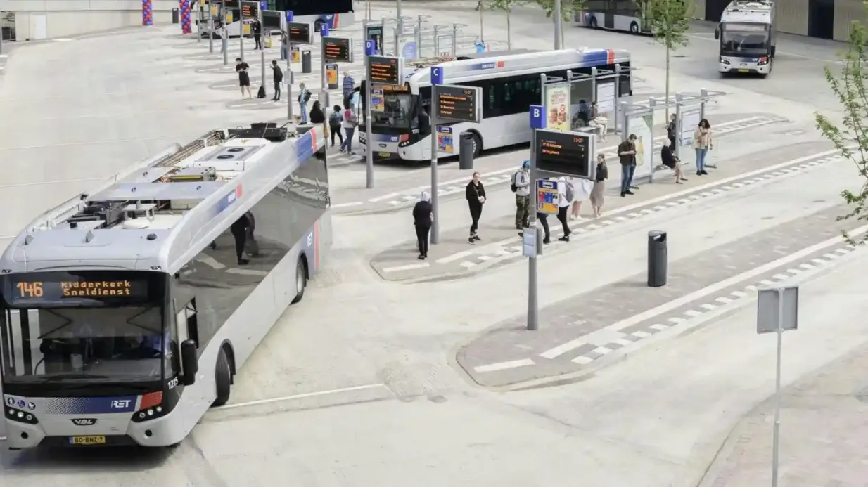 Roterdã: Bilhete de transporte público RET de 1 dia